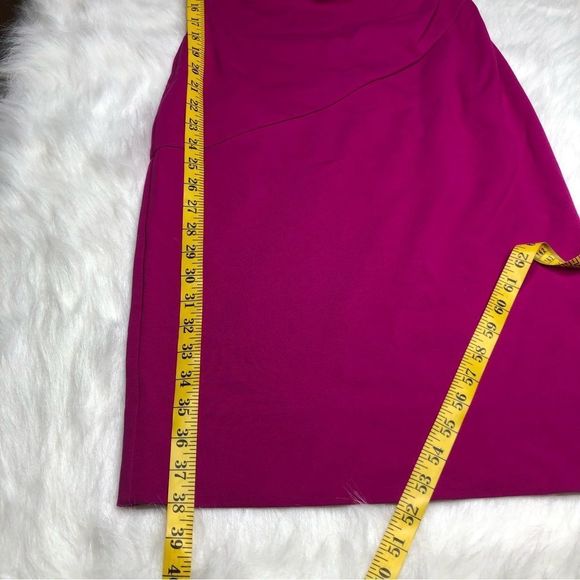 Diane Von Furstenberg Pink Boatneck V-Back Sleeveless Jori Sheath Dress Size 4 - Picture 11 of 15